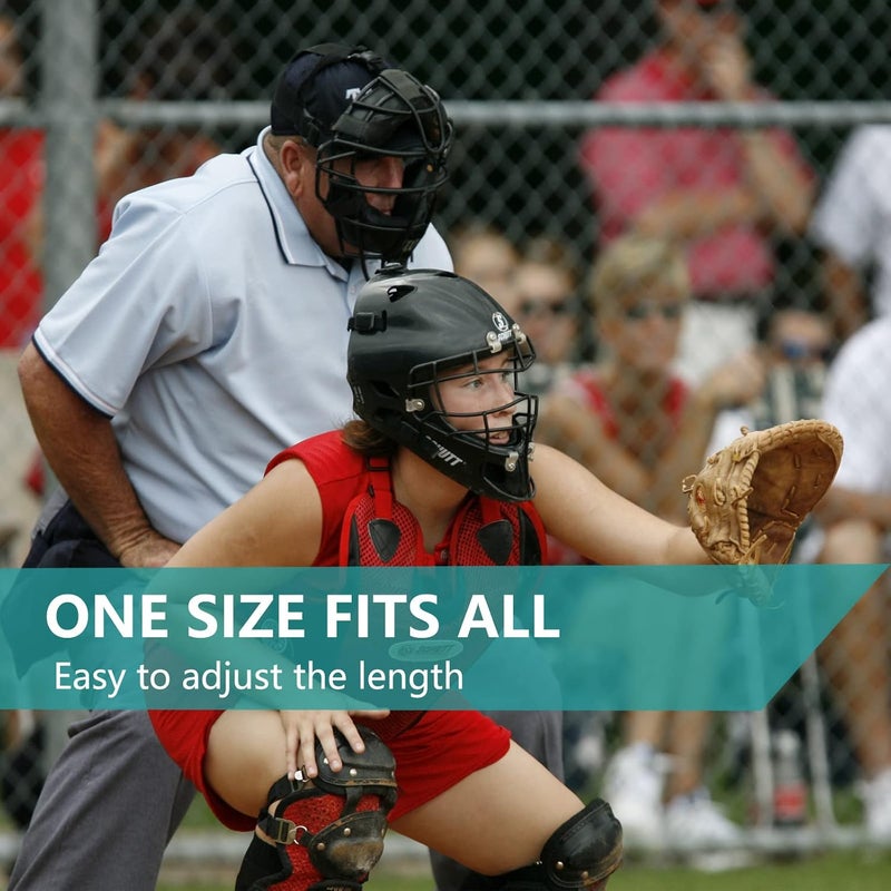 CORECISE Shin Guard Replacement Straps,Baseball Catchers Gear Straps,Leg Guard Straps for Shin Guard Replacement - Image 3